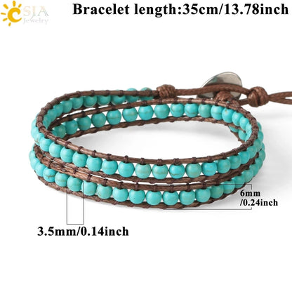 Turquoise Handmade Bracelet - Cowboy Outpost