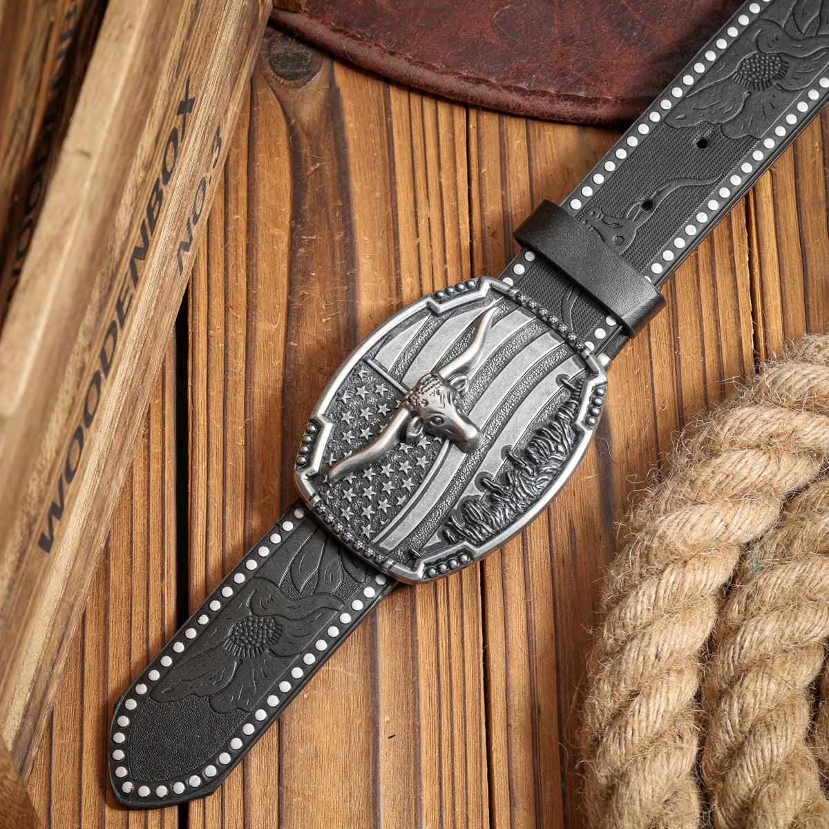 Denim Suitable Belt - Cowboy Outpost
