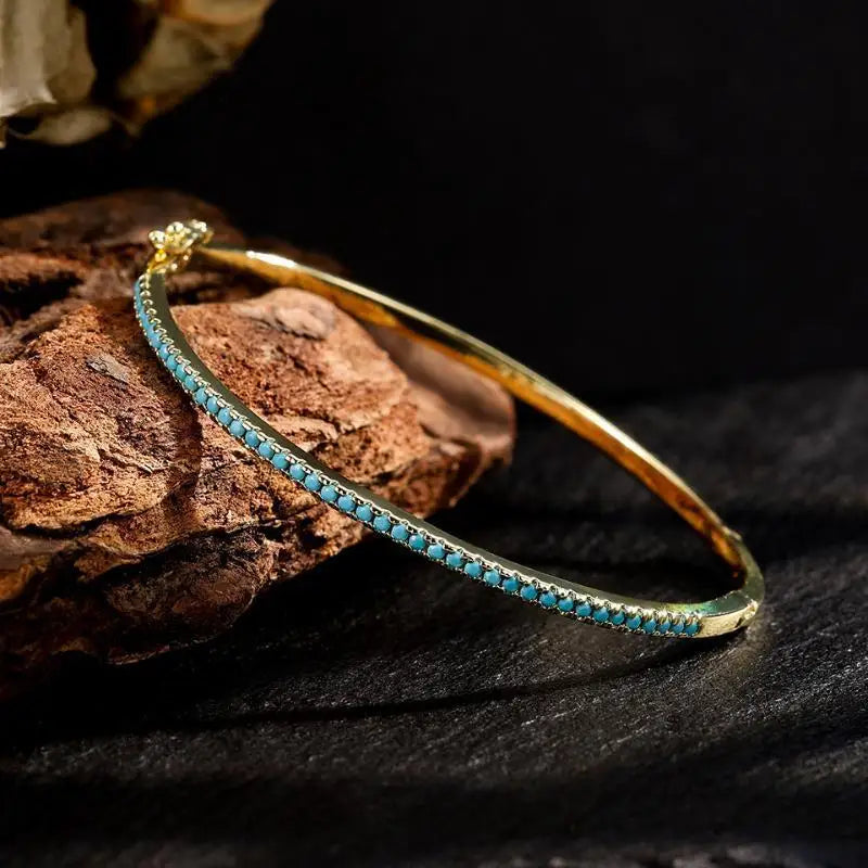 Turquoise Uilz Jewelry - Gold color - Cowboy Outpost