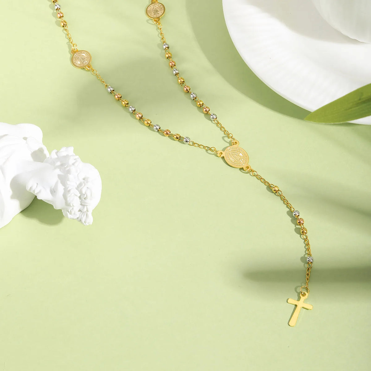 Steel Virgin Necklace - Cowboy Outpost