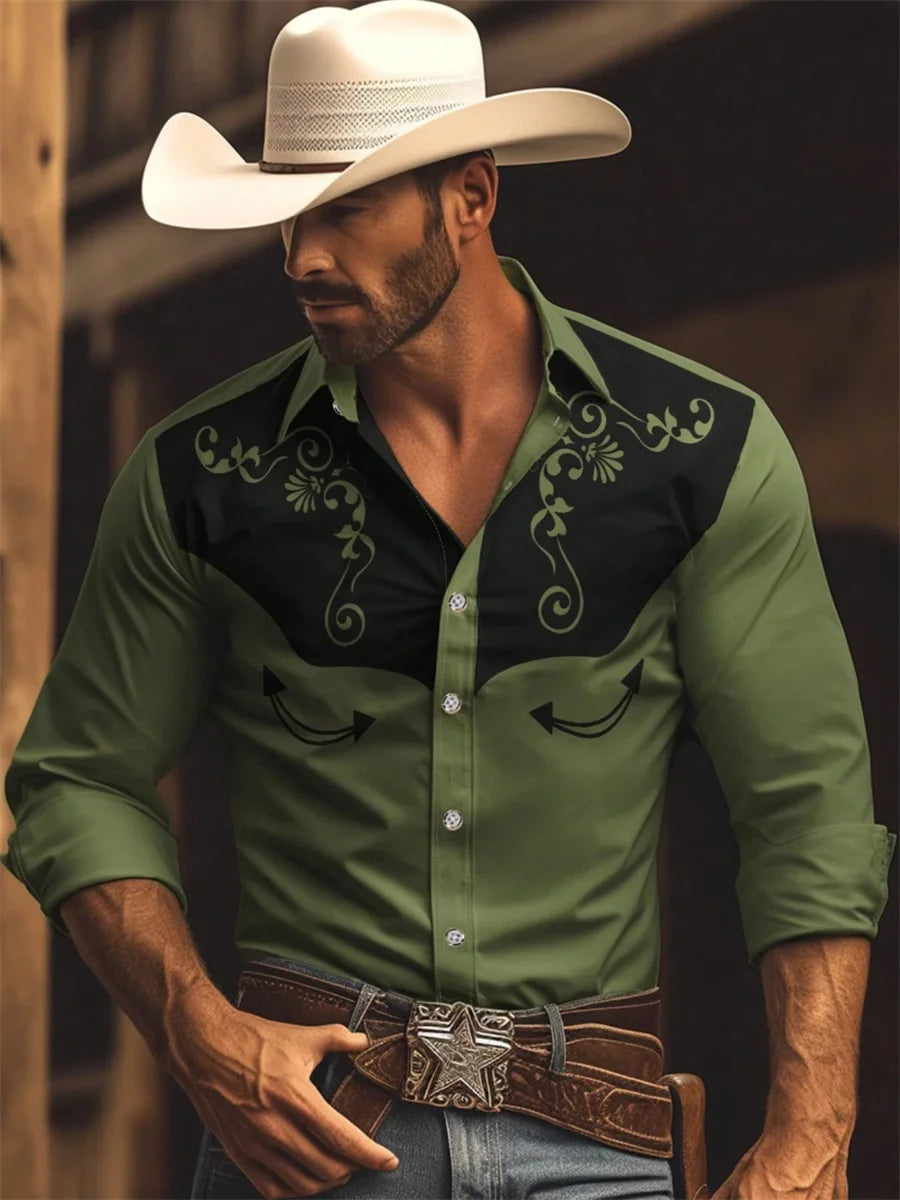 Men’s Western Shirt - XYSCX1239 - Cowboy Outpost