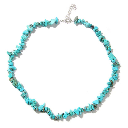 Turquoise Chain Necklace - 5.amethyst - Cowboy Outpost