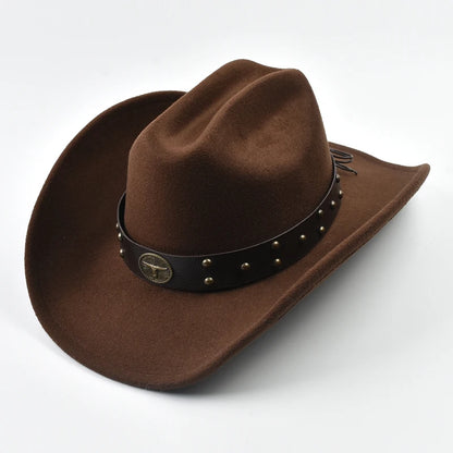 Vintage Cowboy Hat - Black - Cowboy Outpost