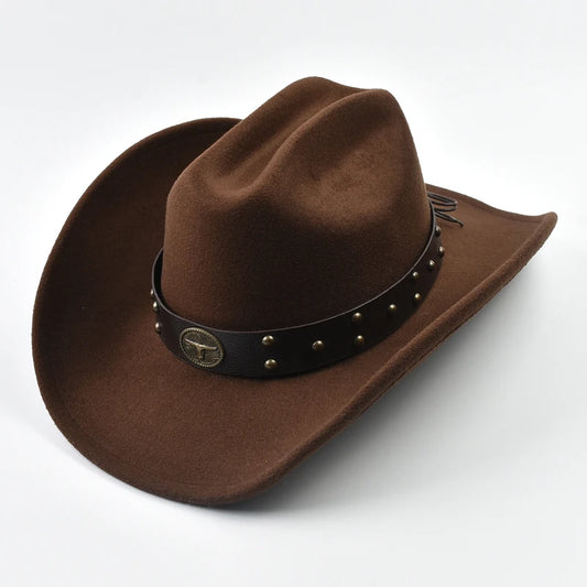 Vintage Cowboy Hat - Black - Cowboy Outpost