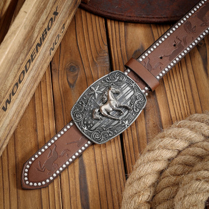 Casual Buckle Belt - Cowboy Outpost