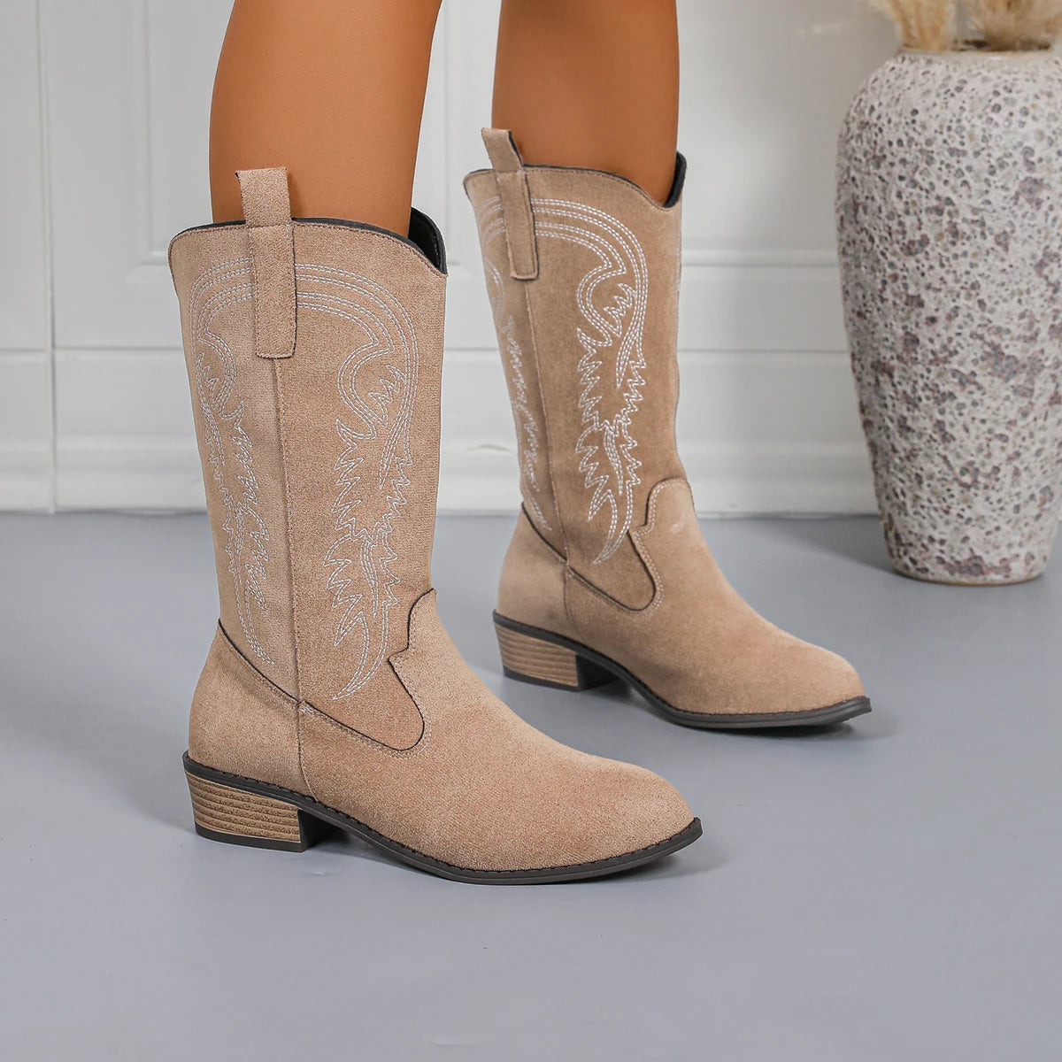 Calf Cowboy Boots - Cowboy Outpost