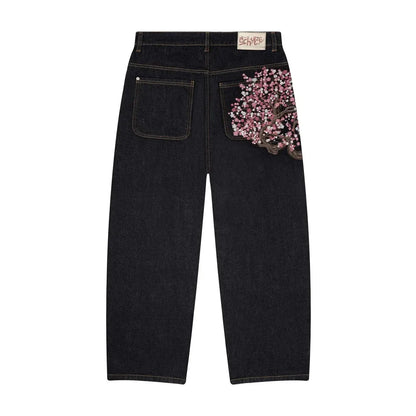 Embroidered Flare Jeans - 4 - Cowboy Outpost