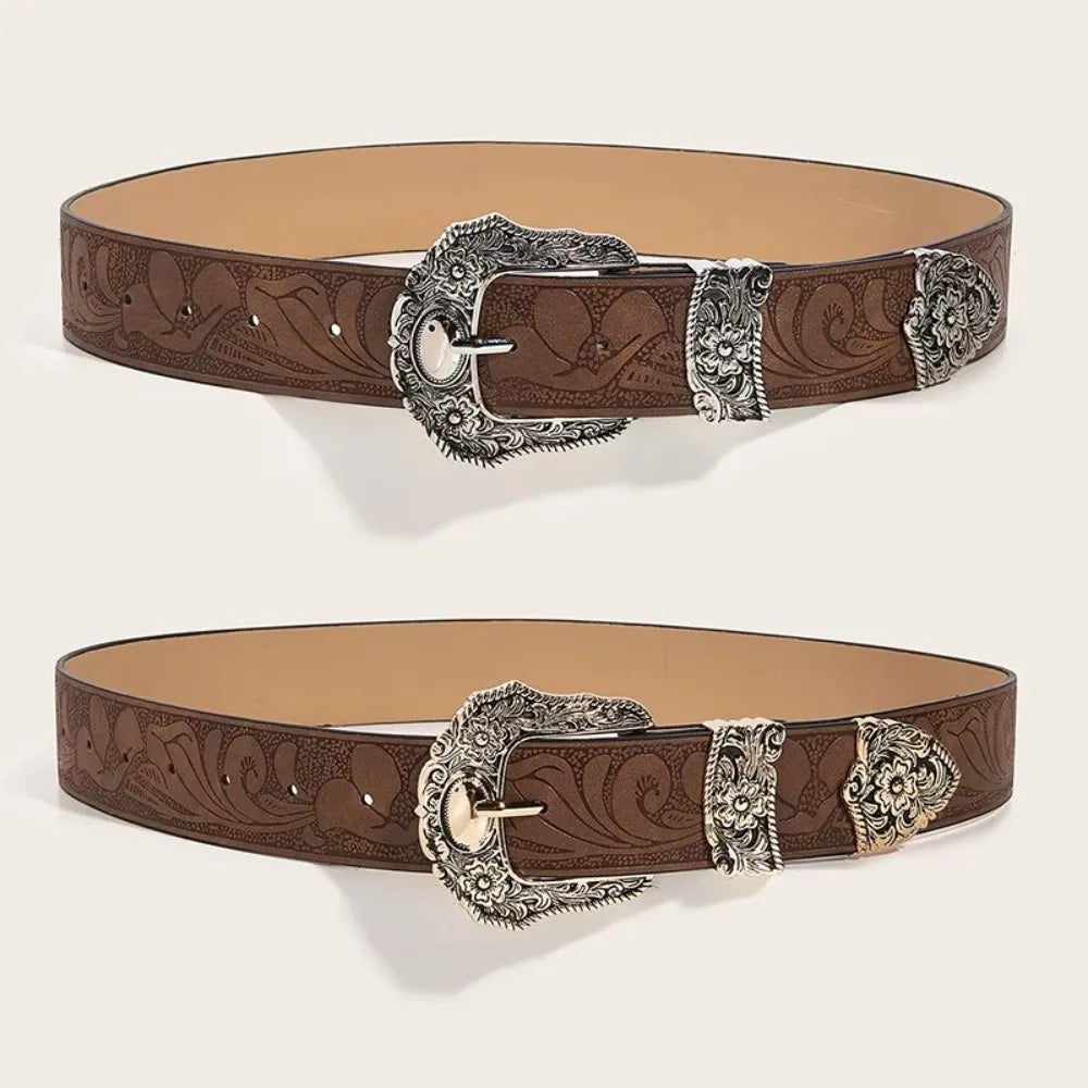 Leather Luxury Belt - Cowboy Outpost