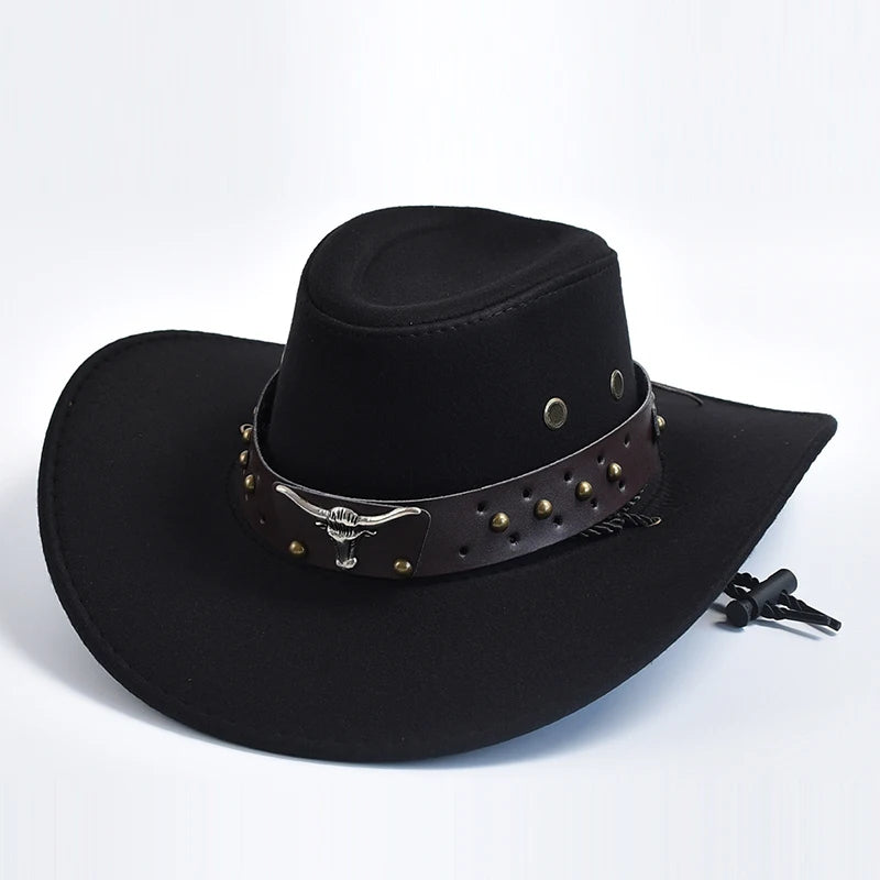 Suede Hats Cowboy Hat - black - Cowboy Outpost