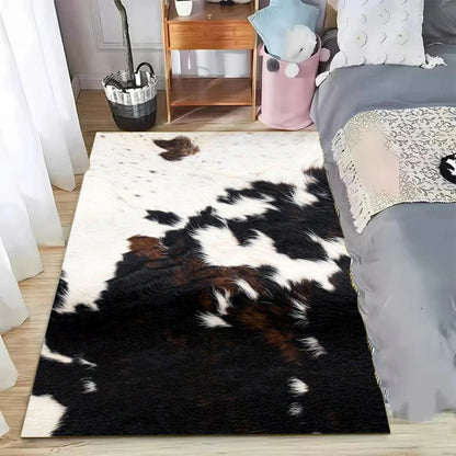 Retro Cowhide Rug - 2 - Cowboy Outpost