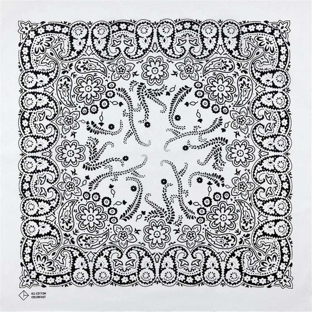 Scarf Cotton Square Bandana - 7 - Cowboy Outpost