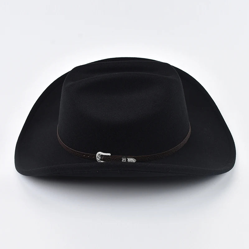 Leather Edge Cowboy Hat - Cowboy Outpost