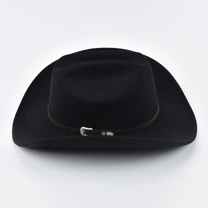 Leather Edge Cowboy Hat - Cowboy Outpost
