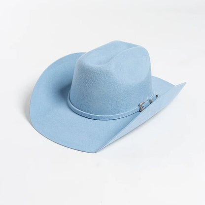 Felt Wide Brim Cowboy Hat - orange - Cowboy Outpost