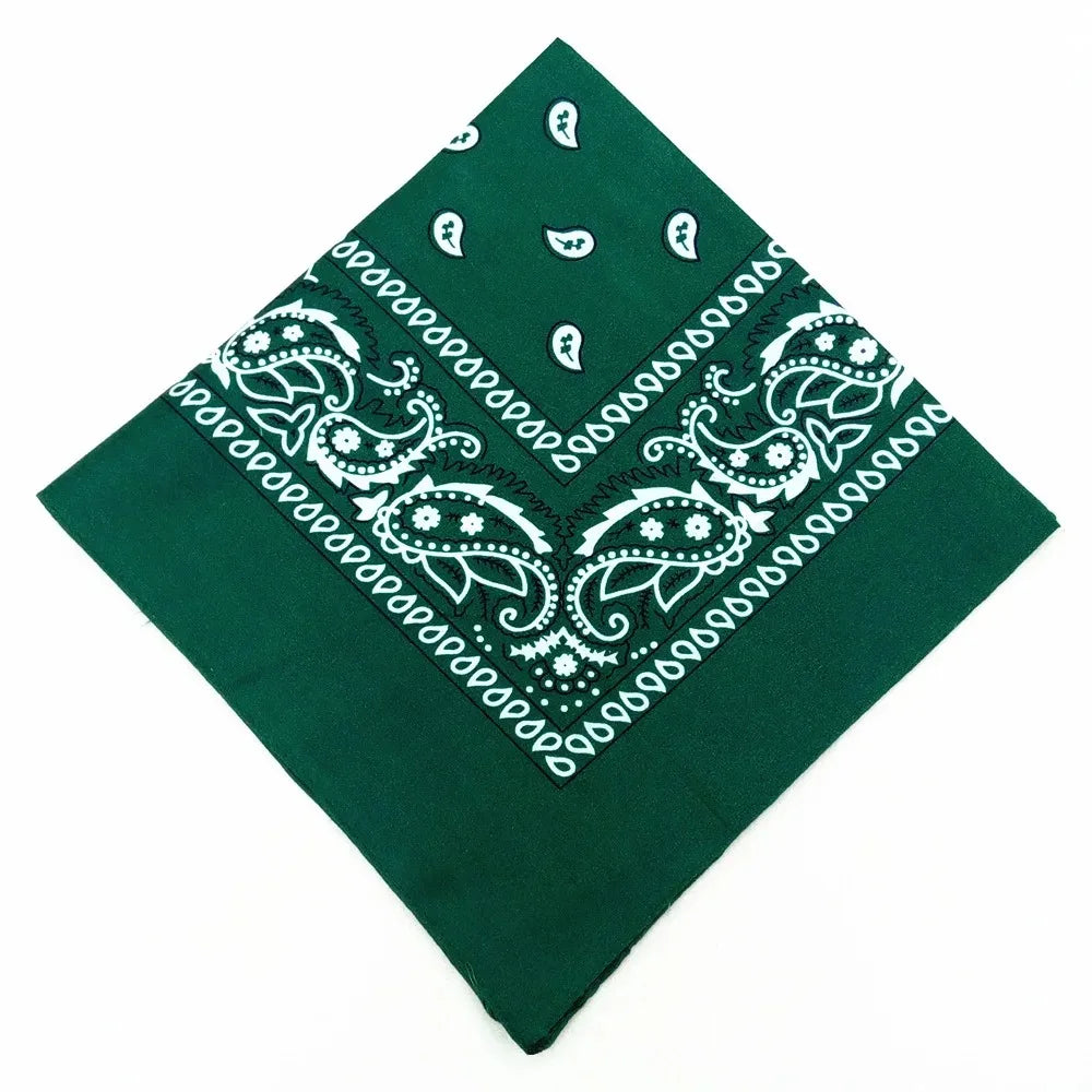 Hairband Bandana - Orange - Cowboy Outpost