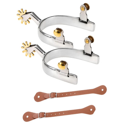 Stainless Steel Spurs - Women Size - Cowboy Outpost