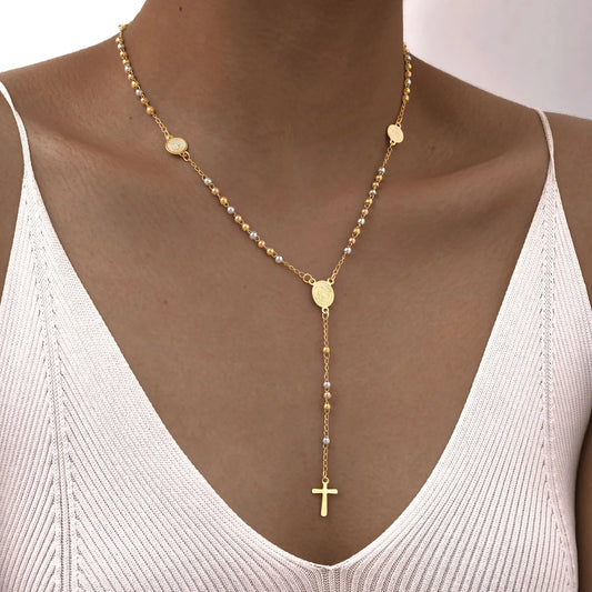 Steel Virgin Necklace - Cowboy Outpost