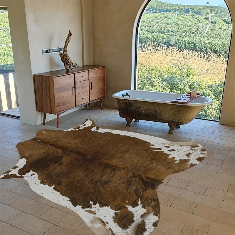 Carpet Cowhide Rug - Cowboy Outpost