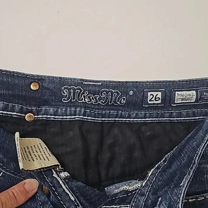 Embroidered Flare Jeans - 2 - Cowboy Outpost