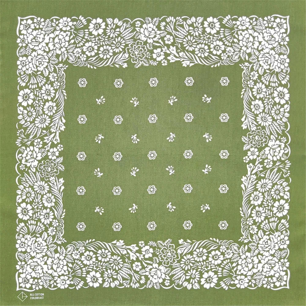 Scarf Cotton Square Bandana - Cowboy Outpost