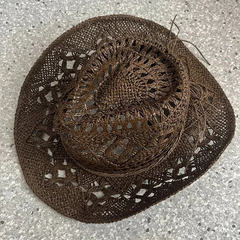Straw Beach Cowboy Hat - G3 - Cowboy Outpost