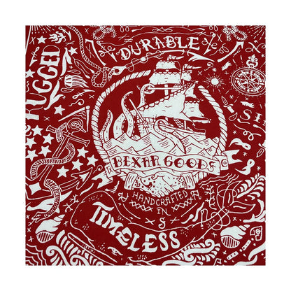 Cotton Nautical Bandana - White - Cowboy Outpost