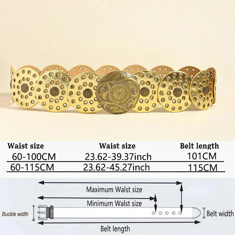 Denim Vintage Belt - 09 - Cowboy Outpost