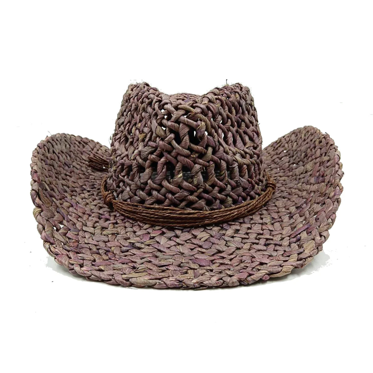 Straw Retro Cowboy Hat - 23 - Cowboy Outpost