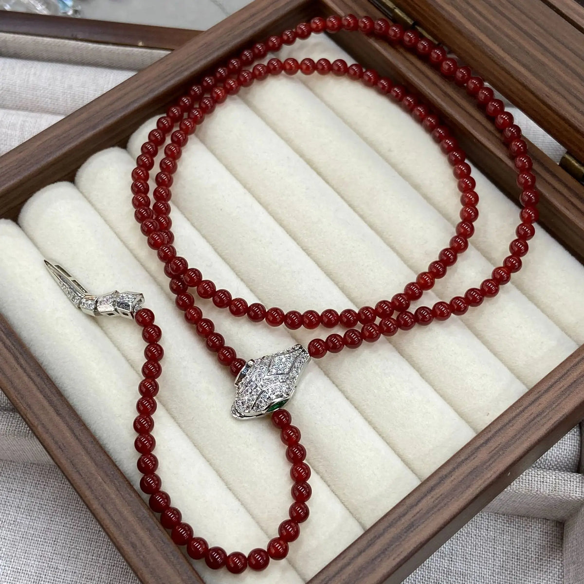 Turquoise Women's Necklace - length 24.8in 1 - Cowboy Outpost