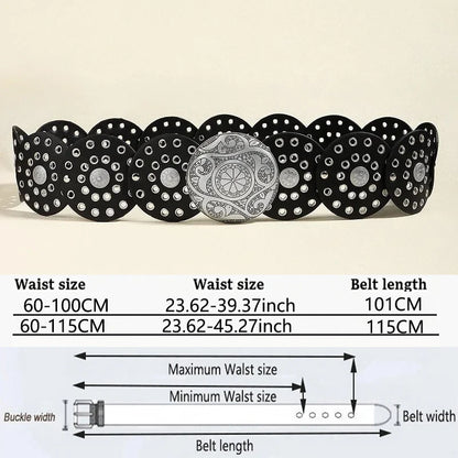 Denim Vintage Belt - 06 - Cowboy Outpost