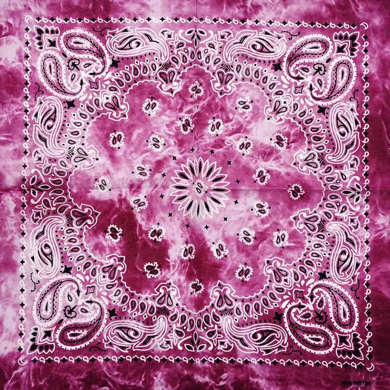 Gradient Cotton Scarf Bandana - Dye Blue - Cowboy Outpost