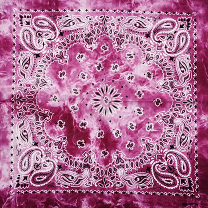 Gradient Cotton Scarf Bandana - Dye Blue - Cowboy Outpost