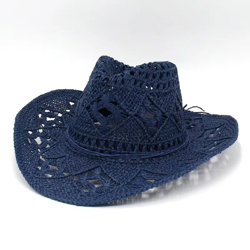 Straw Beach Cowboy Hat - C2 - Cowboy Outpost