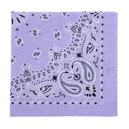 Square Cotton Paisley Bandana - Cowboy Outpost