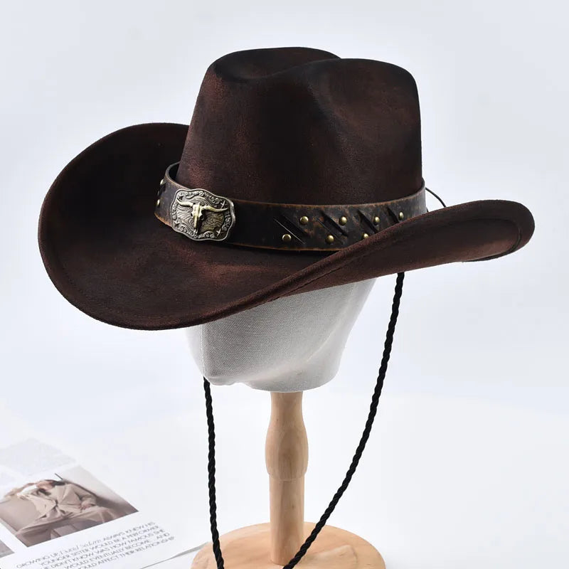 Felt Vintage Cowboy Hat - Khaki - Cowboy Outpost