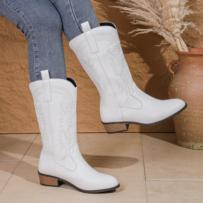 Calf Cowboy Boots - Cowboy Outpost