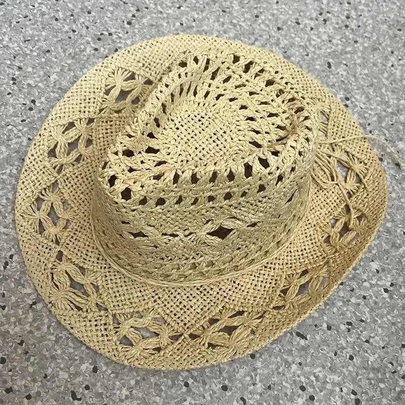 Straw Beach Cowboy Hat - G1 - Cowboy Outpost