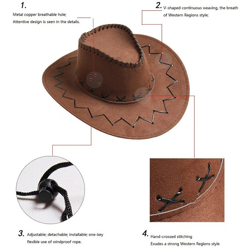 Cowboy Hat - Black - Cowboy Outpost