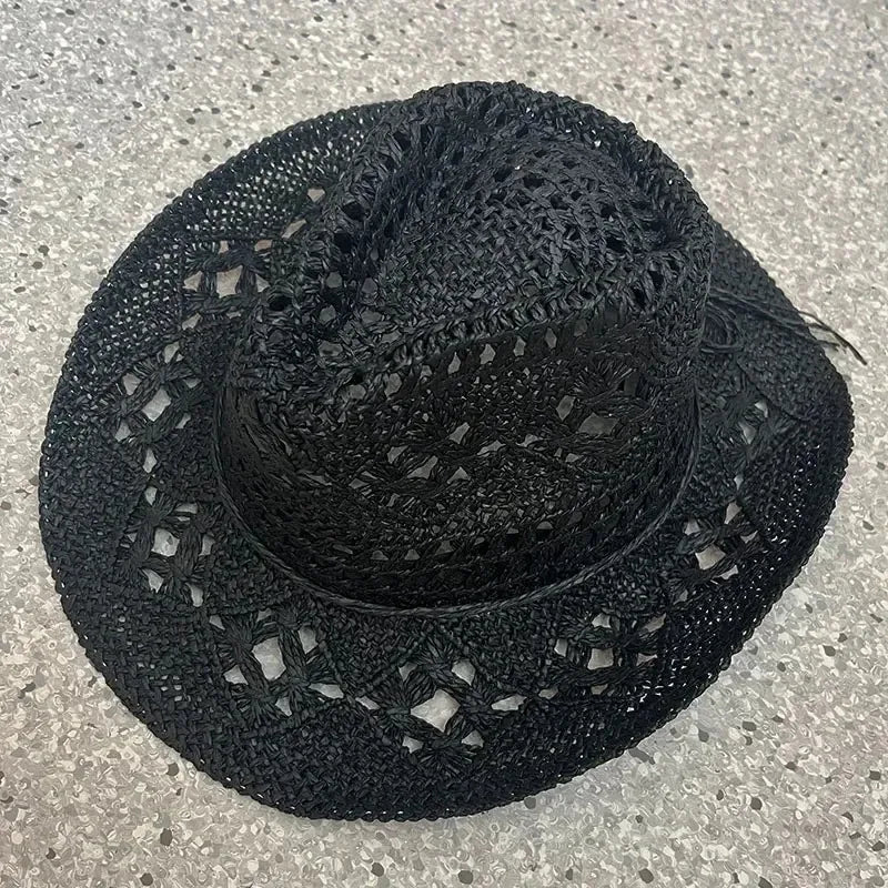 Straw Beach Cowboy Hat - C6 - Cowboy Outpost
