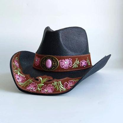 Straw Decal Cowboy Hat - 3 - Cowboy Outpost