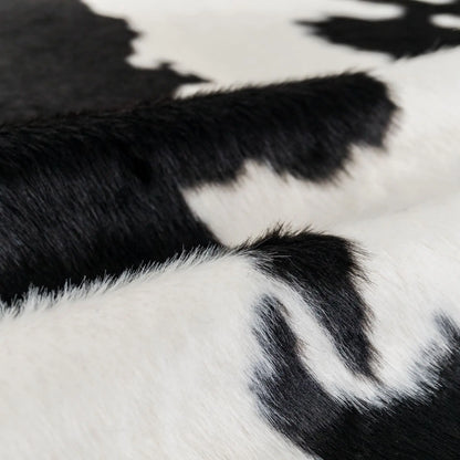 Leather Animal Cowhide Rug - plum - Cowboy Outpost