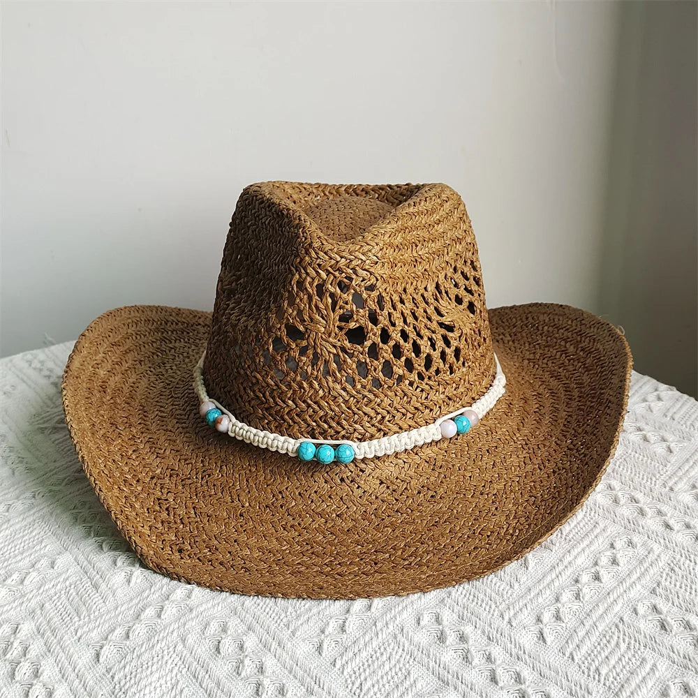Straw Men's Cowboy Hat - 05 - Cowboy Outpost