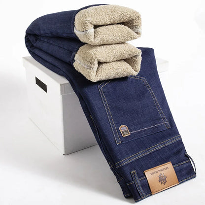 Fleece-Lined Winter Jeans - Style A - Cowboy Outpost