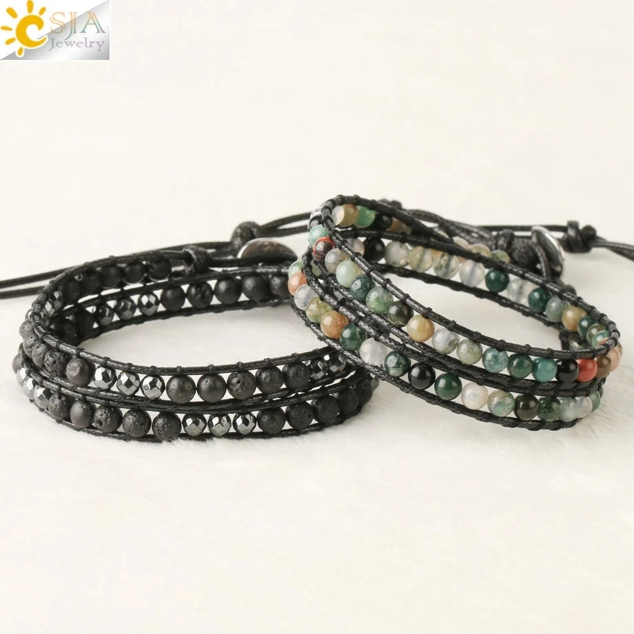 Turquoise Handmade Bracelet - Black - Cowboy Outpost