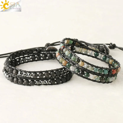 Turquoise Handmade Bracelet - Black - Cowboy Outpost
