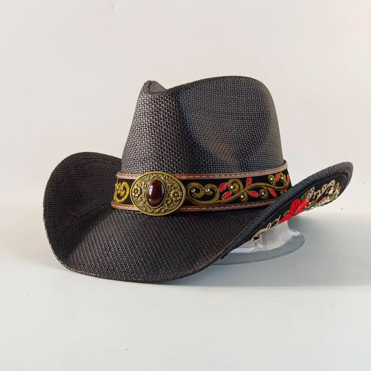 Straw Decal Cowboy Hat - Cowboy Outpost