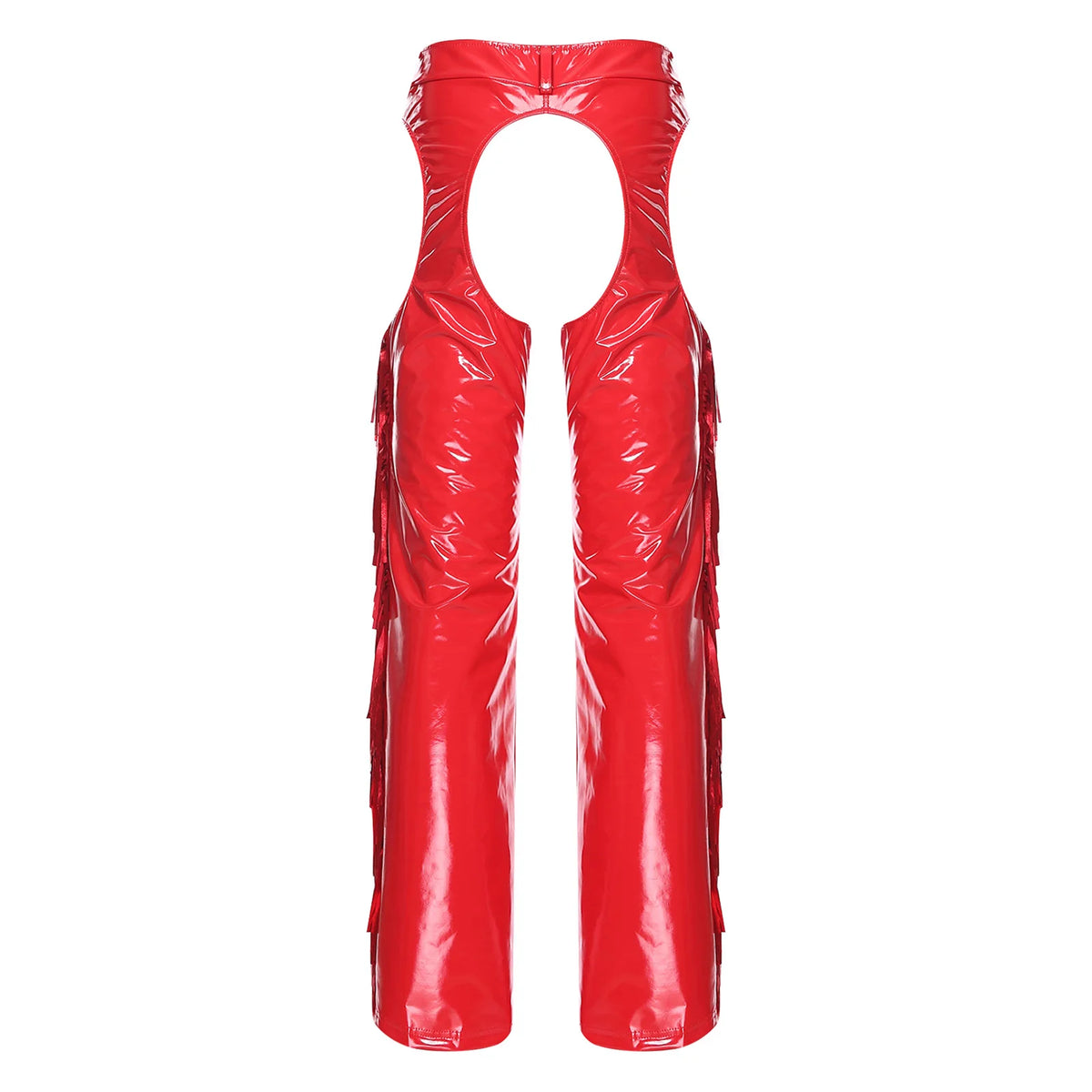 Leather Cowgirls Chaps - Black - Cowboy Outpost