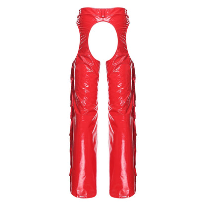 Leather Cowgirls Chaps - Black - Cowboy Outpost