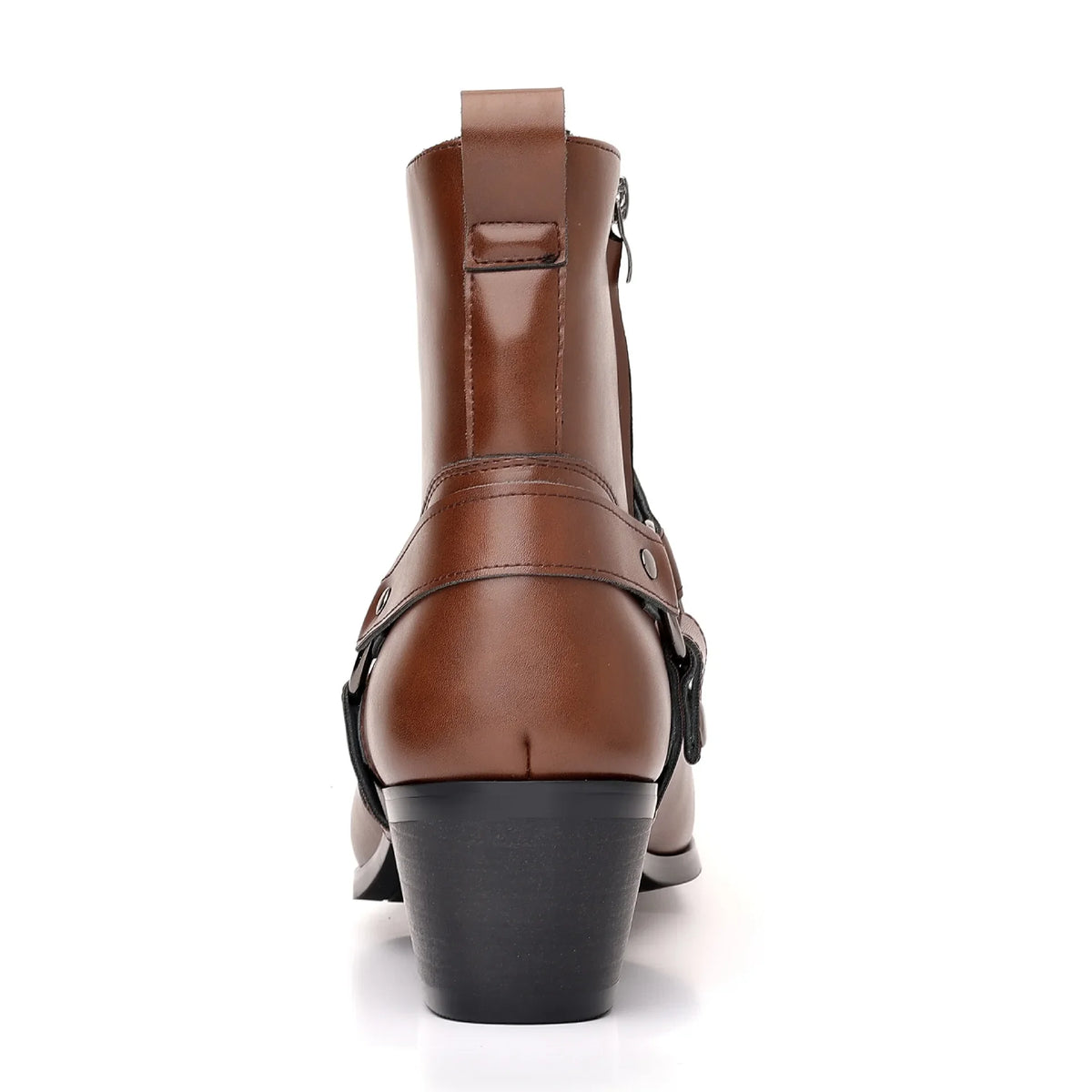 Mans Cowboy Boots - Dark Brown - Cowboy Outpost