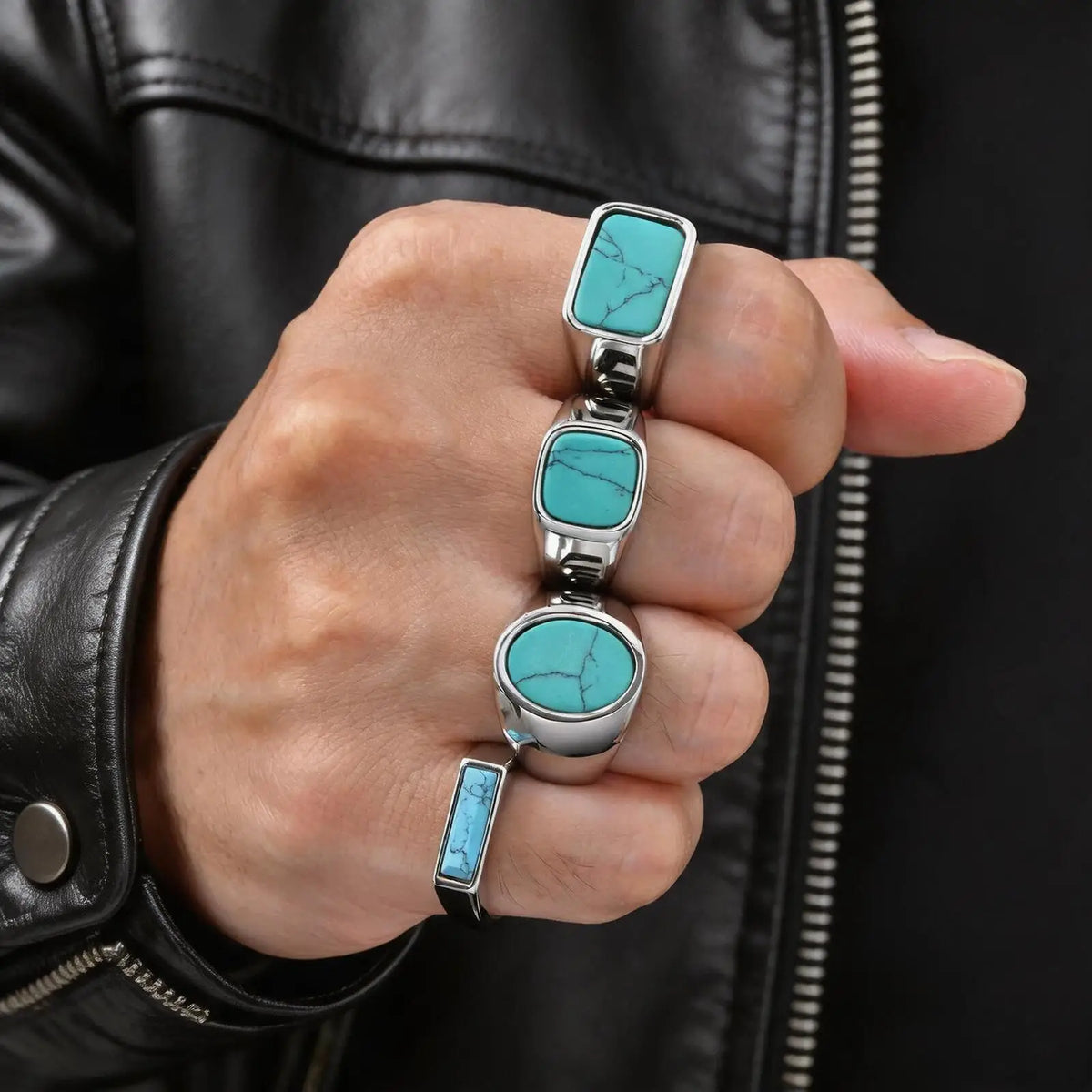 Waterproof Turquoise Ring - Cowboy Outpost